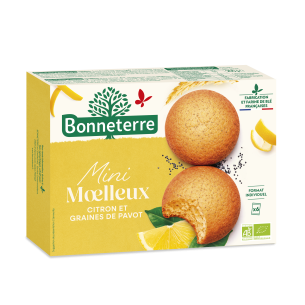 Mini Moelleux citron et graines de pavot