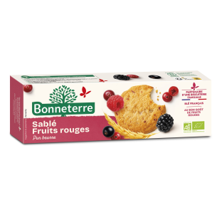 Sablés aux Fruits Rouges (pur beurre)