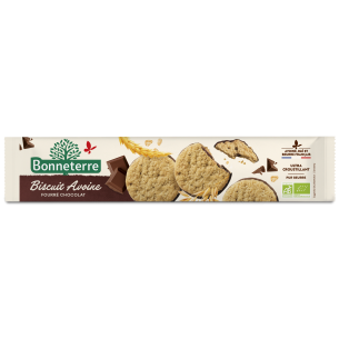 Biscuits Avoine Fourrés au Chocolat