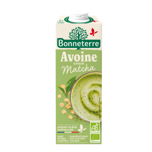 Boisson végétale Avoine Matcha