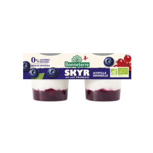 Skyr Myrtille – Groseille